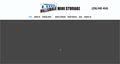Desktop Screenshot of hillsdaleministorage.com